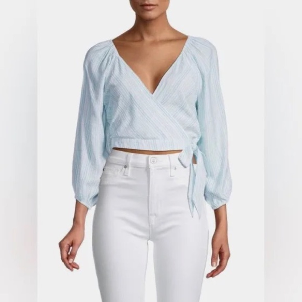 BCBGeneration Wrap Top